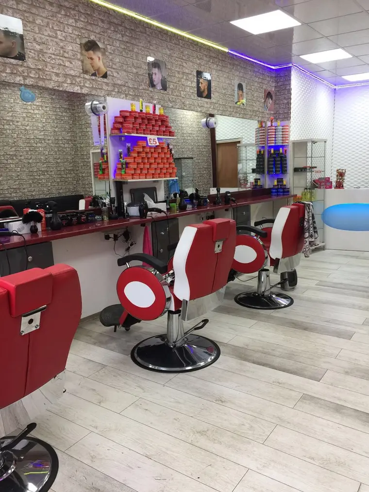 Zak's Turkish Barber shop interior, Battlefield Road